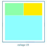 Collage picture frame 19