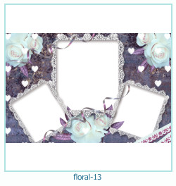 Floral Collages Frames 13